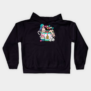 Tea time Kids Hoodie